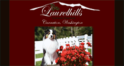 Desktop Screenshot of laurelhillsfarm.com